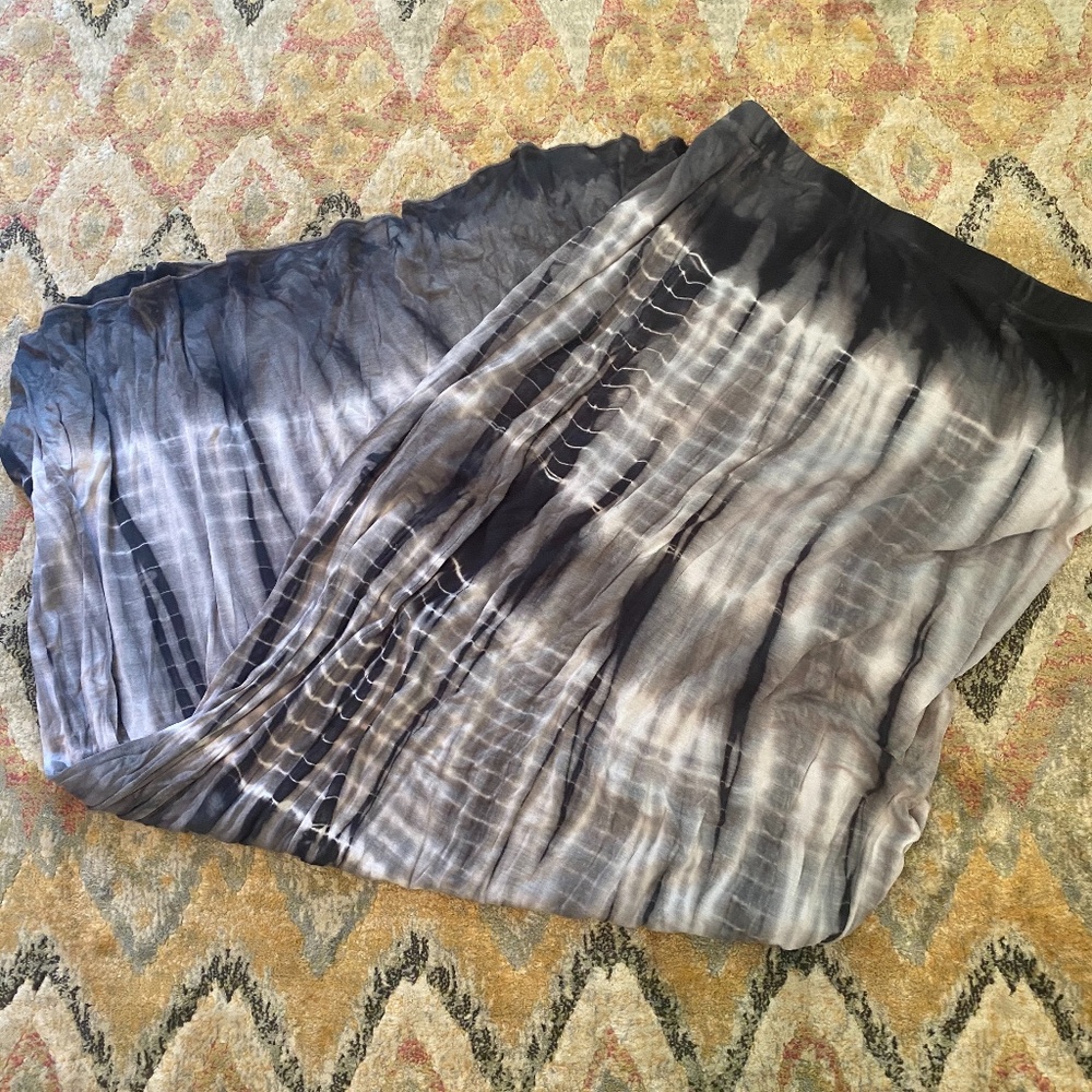 Tie Dye Maxi Skirt